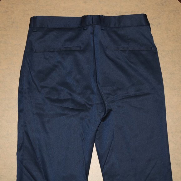 Zara Man Navy Blue Soft Dress Suit Pants w29x32.5 - Picture 6 of 8